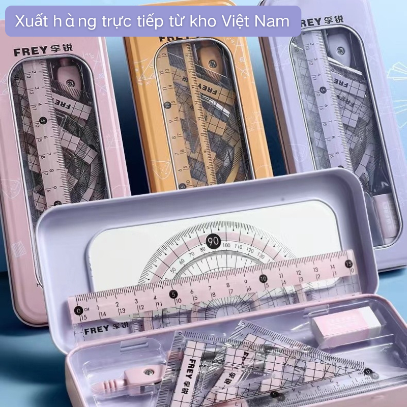 Professional compass and ruler set - High quality technical drawing ...