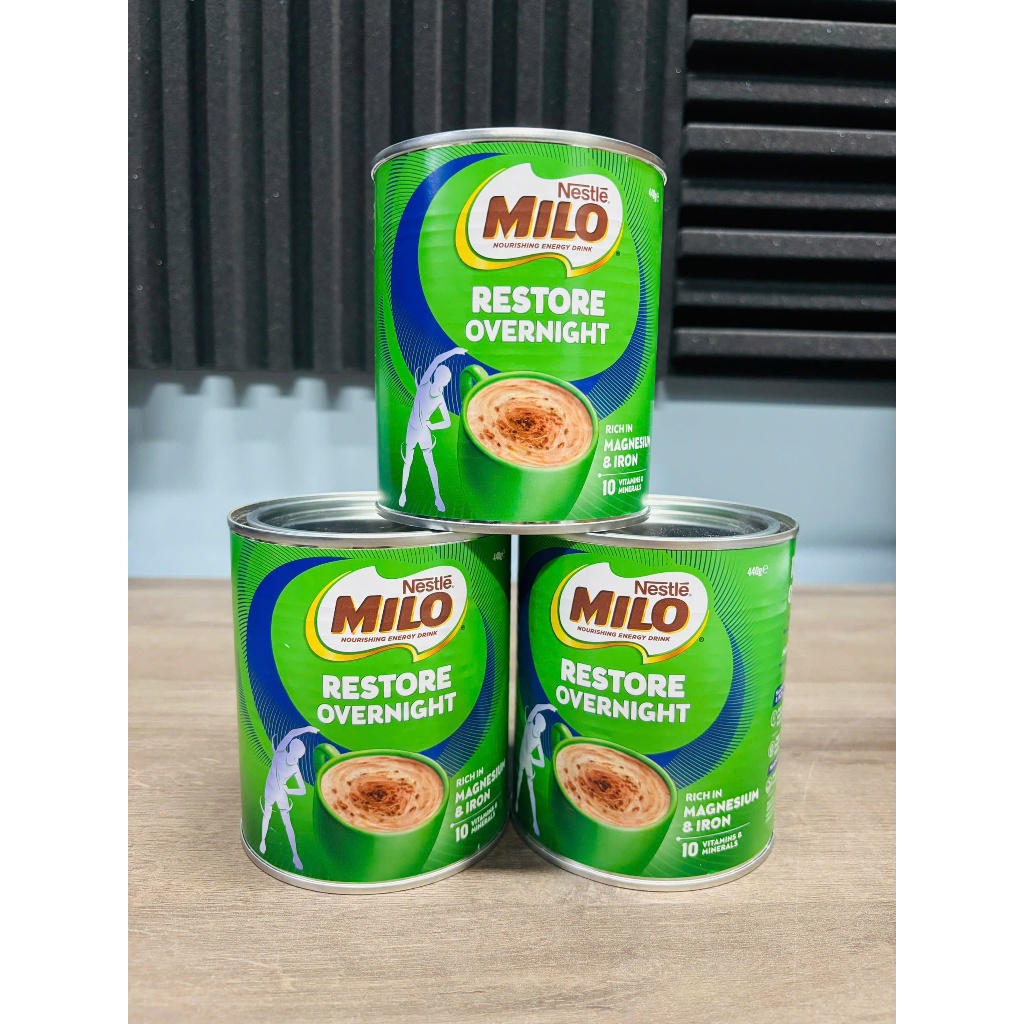 Milo Supports muscles, restores energy Overnight, reduces fatigue ...
