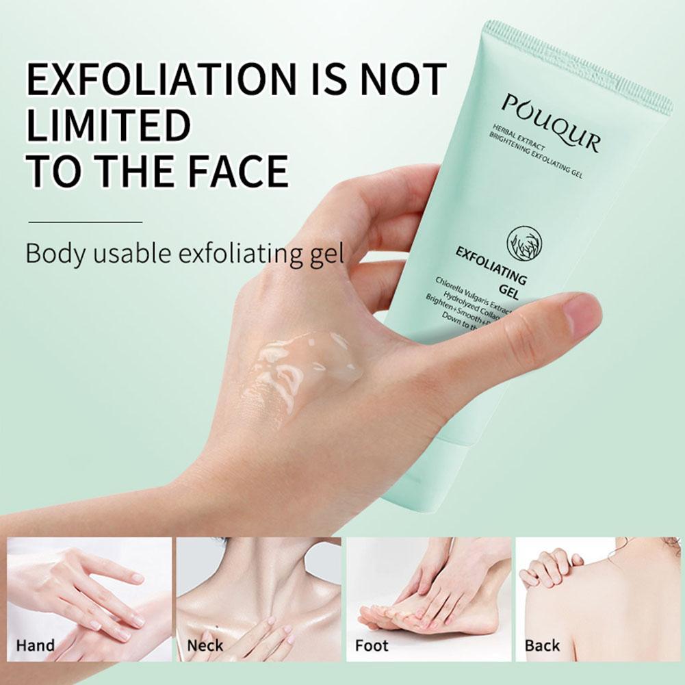 Product image Herbal Exfoliating Gel Cleans Mouth Sealed Pores Light and Non-Irritating Skin Brightening Gel 50g 6