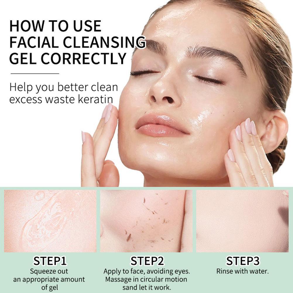 Product image Herbal Exfoliating Gel Cleans Mouth Sealed Pores Light and Non-Irritating Skin Brightening Gel 50g 7