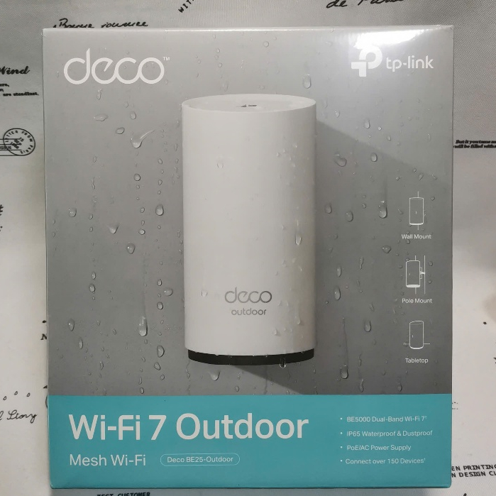 TP-Link Deco X50 Outdoor Mesh Wifi Router, BE5000 (New, sealed ...