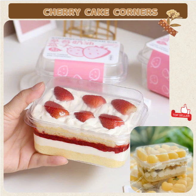 Plastic Box for Panna Cotta, Lychee Chunk, Cold Cake, Fruit Mousse ...