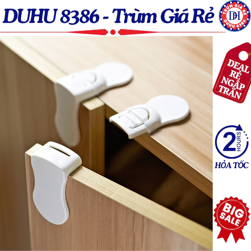 Fridge Lock Latch, Anti-Pinch Safety Drawer for Children, Convenient ...