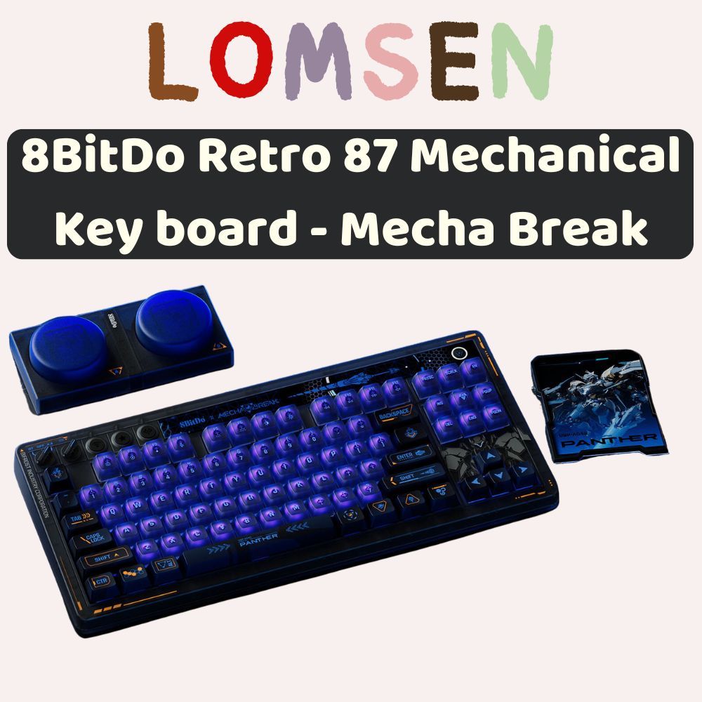 8BitDo Retro 87 Mechanical Keyboard - Mecha Break Panther - With ...
