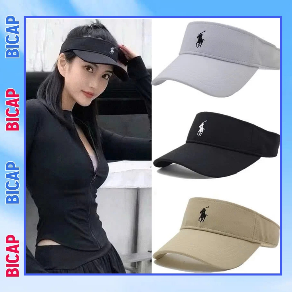 Open-top baseball cap, Polo Horse sports half-head hat suitable for ...
