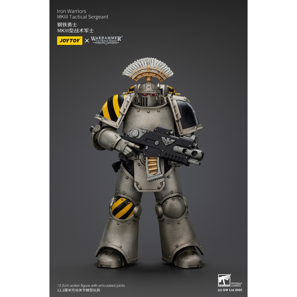Character Model JT01451 Iron Warriors MKll Tactical Sergeant | Shopee ...
