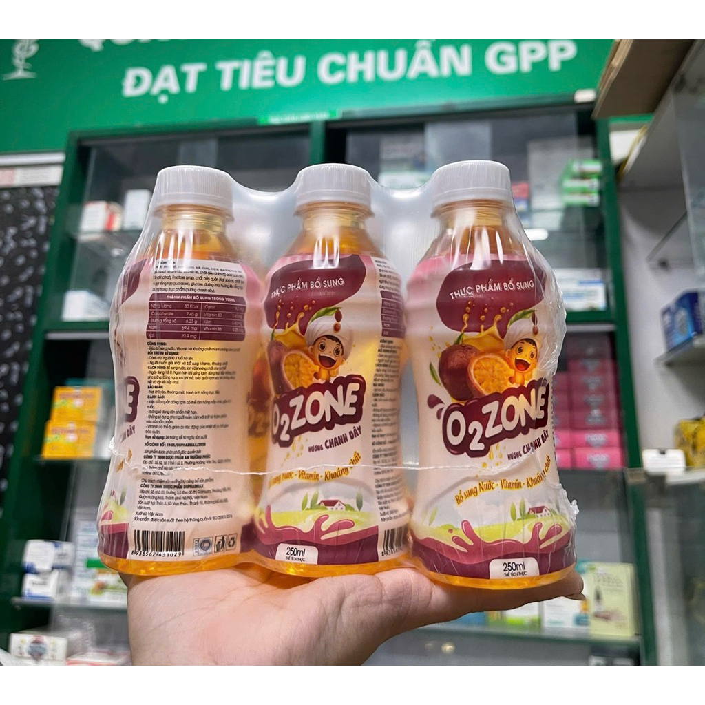 O2 zone drink 250ml adds water, vitamins and minerals with all flavors ...
