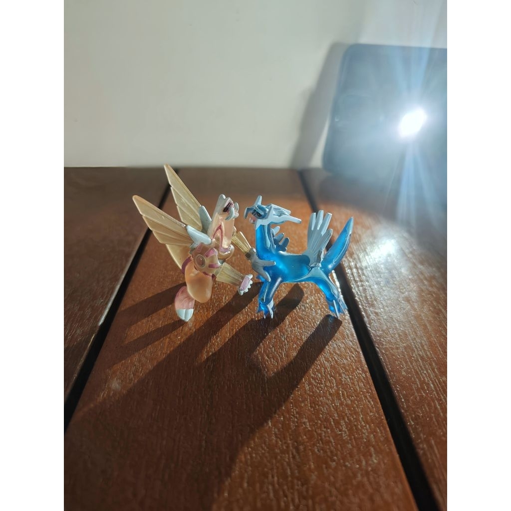 Rare Pokemon Clear Dialga + Palkia Model | Shopee Singapore