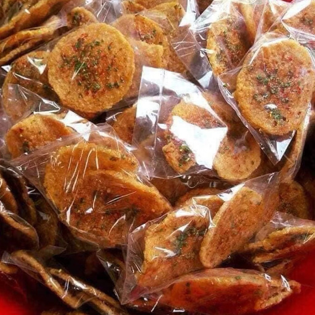 Combo 5 - 10 packs of fried rice with fish sauce, scorched rice with ...