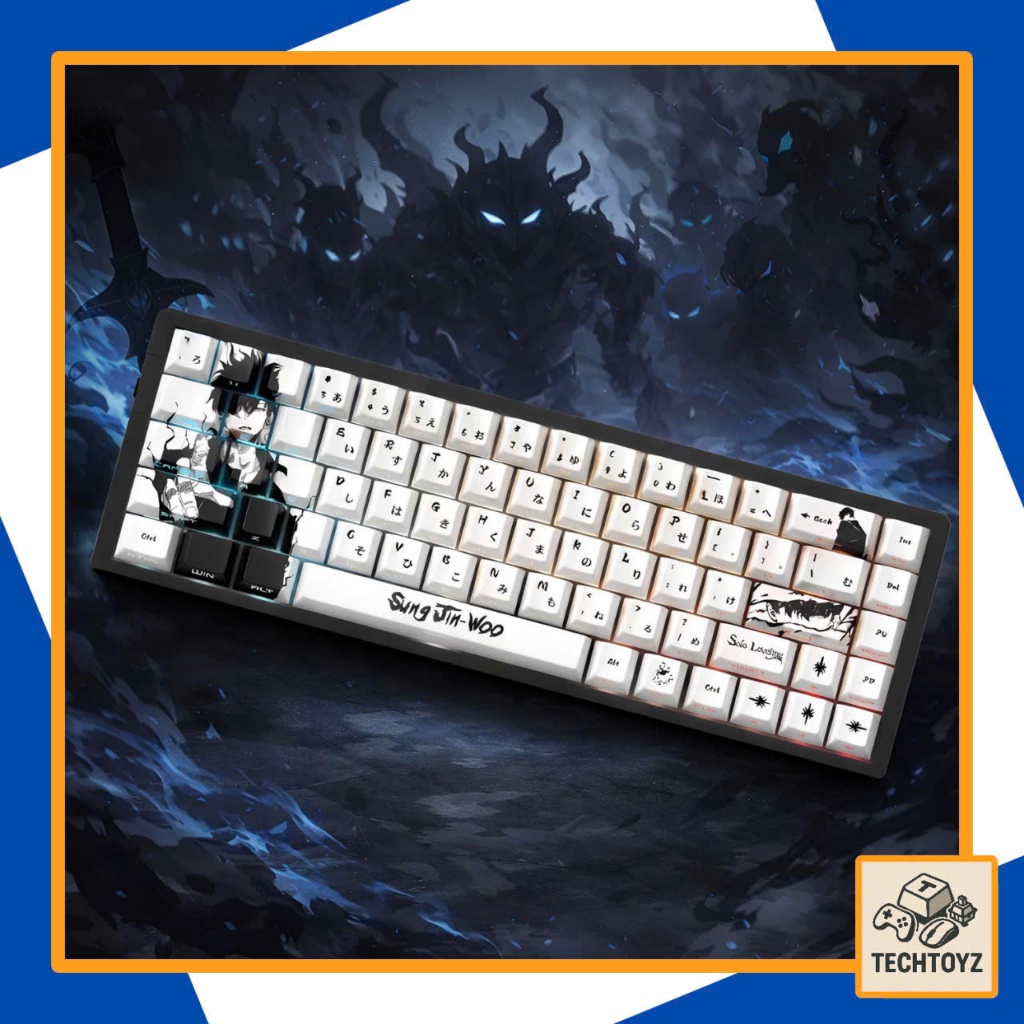 [ Through Led ] Solo Leveling Keycap - PBT Double Shot + DyeSub ...