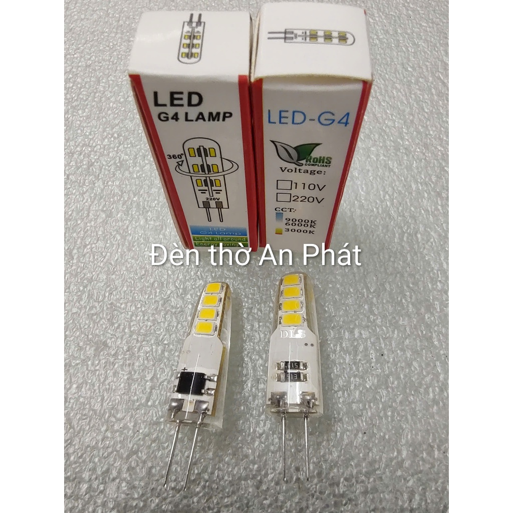 Combo of 2 super durable led pin bulbs (G4) to replace altar lights ...