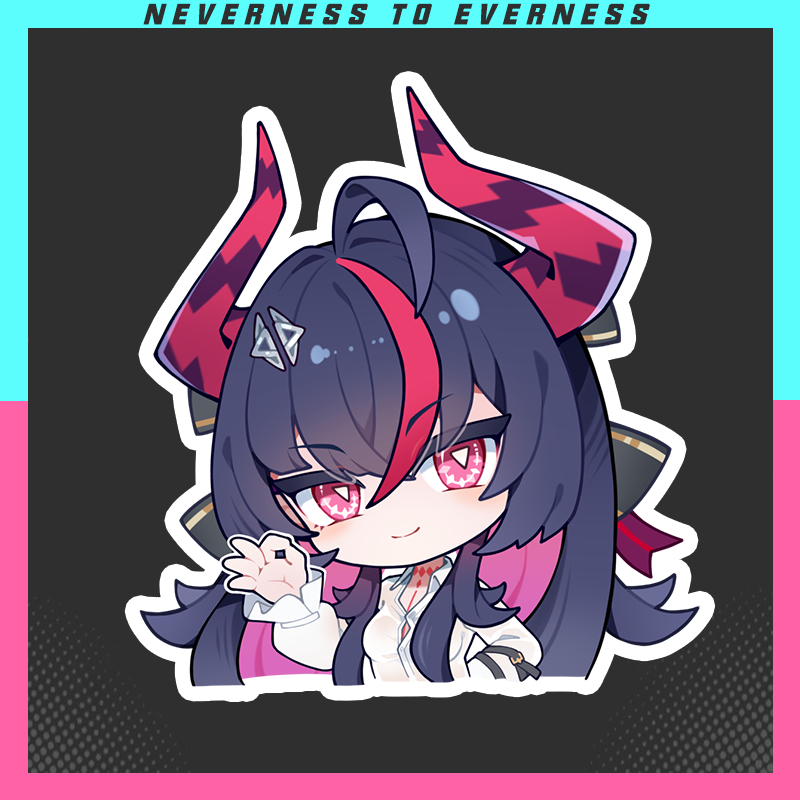 [NTE] Sticker Neverness to Everness - chibi stickers Shinku, Iroi ...
