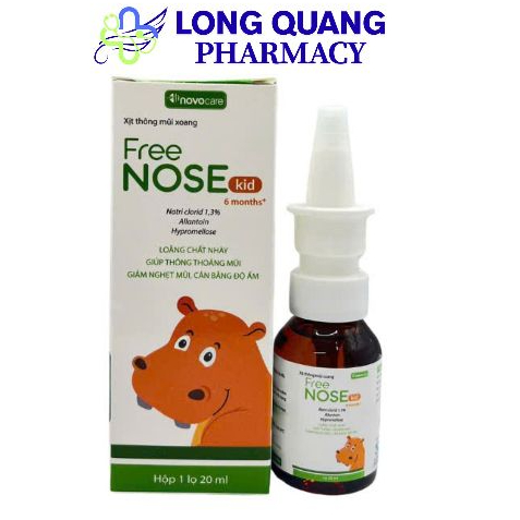 FREENOSE KID Hypertonic spray to clear nasal passages, relieve stuffy ...