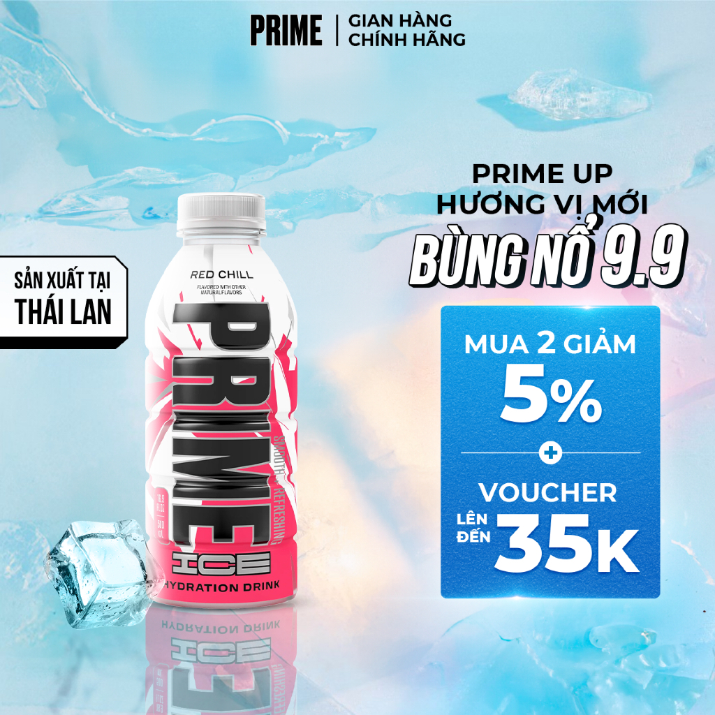 PRIME Ice Hydration Red Chill 500ml/bottle | Shopee Singapore