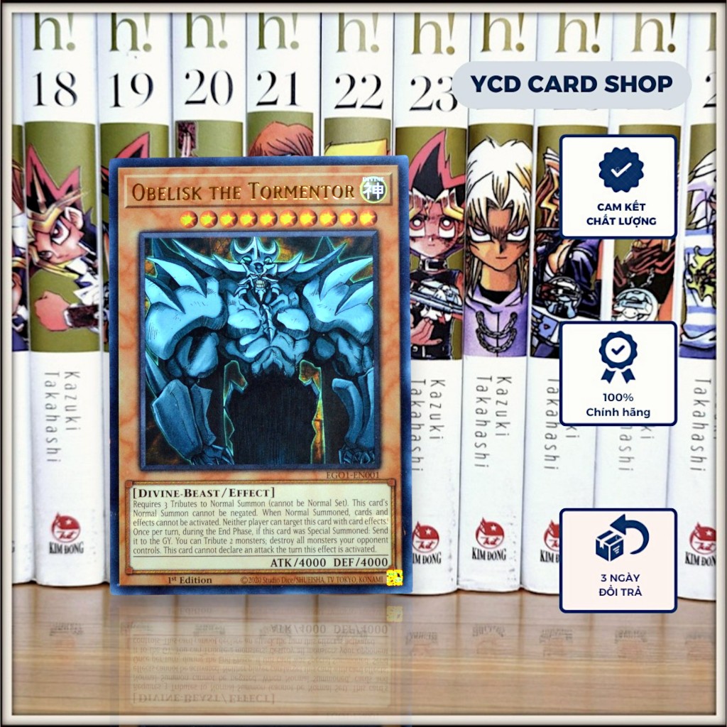 Genuine yugioh Card Obelisk The Tormentor  Ultra Rare | Shopee Singapore