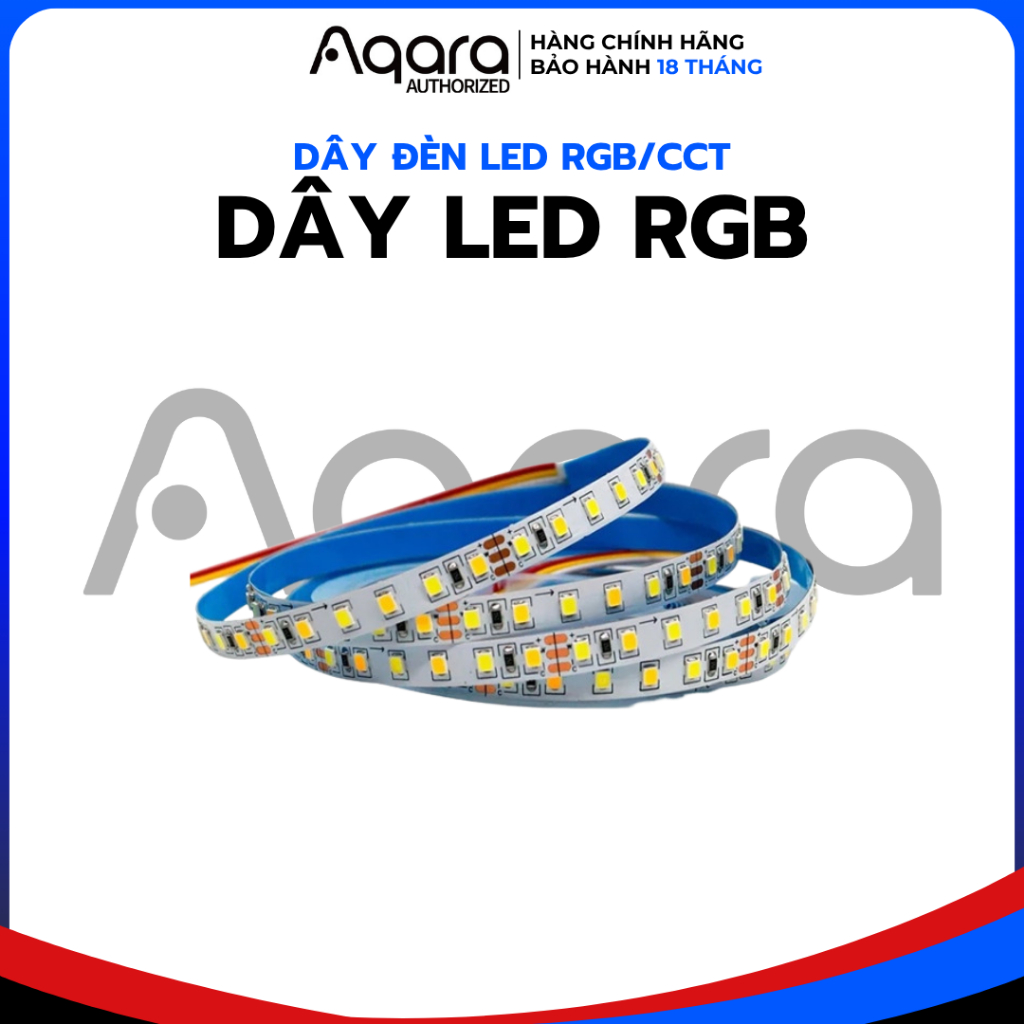 RGB LED Strip Light, CCT Bareboard Roll 5m, Used with Aqara Driver ...