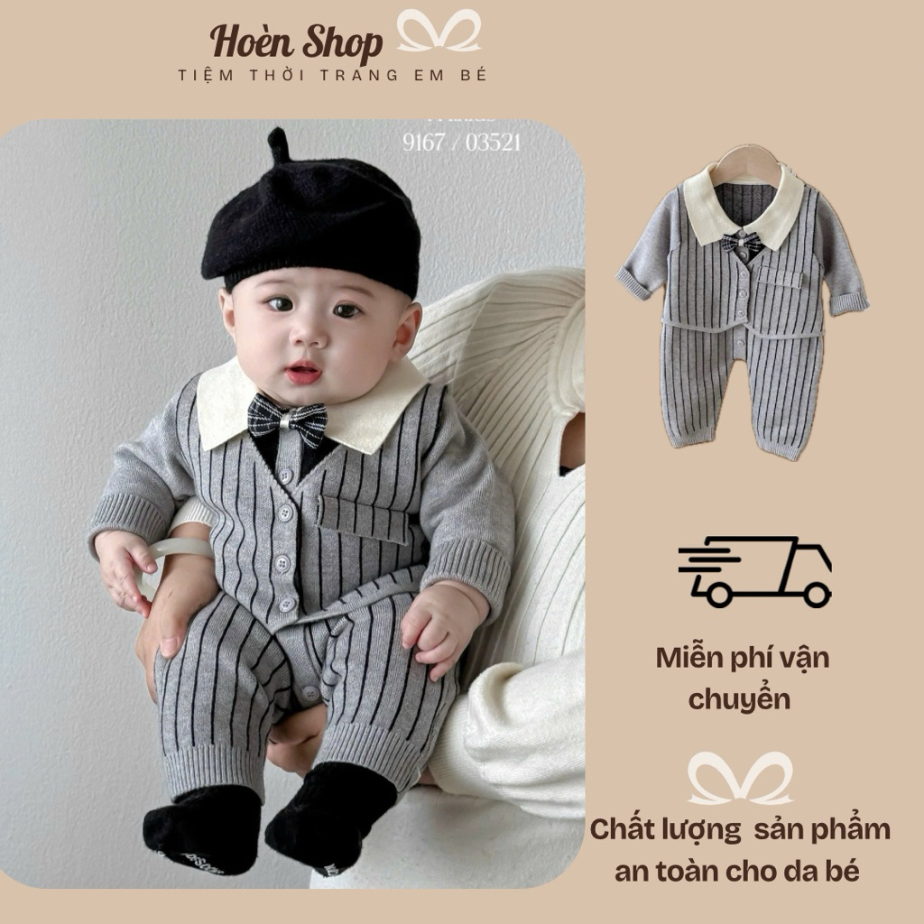 QC prince's wool Body comes with a bow for boys 5-13kg (hat not ...