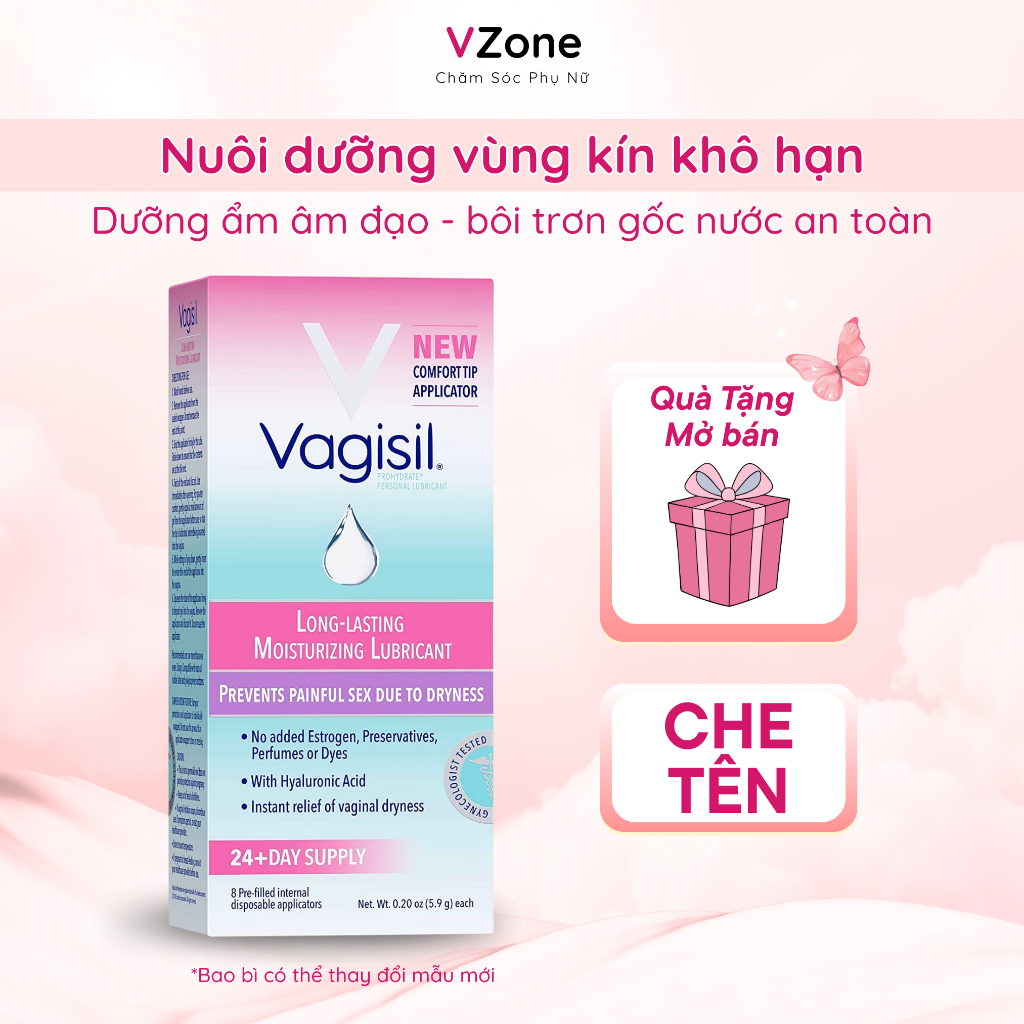 Vagisil gynecological Gel, moisturizes in the vagina, lubricates ...