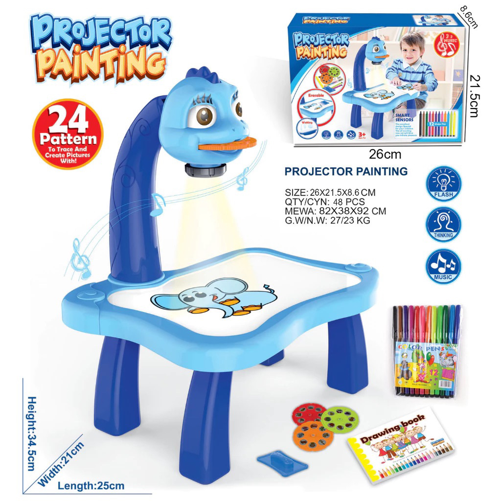 Drawing Projector - 3D Drawing Table - Drawing Table with Projection ...