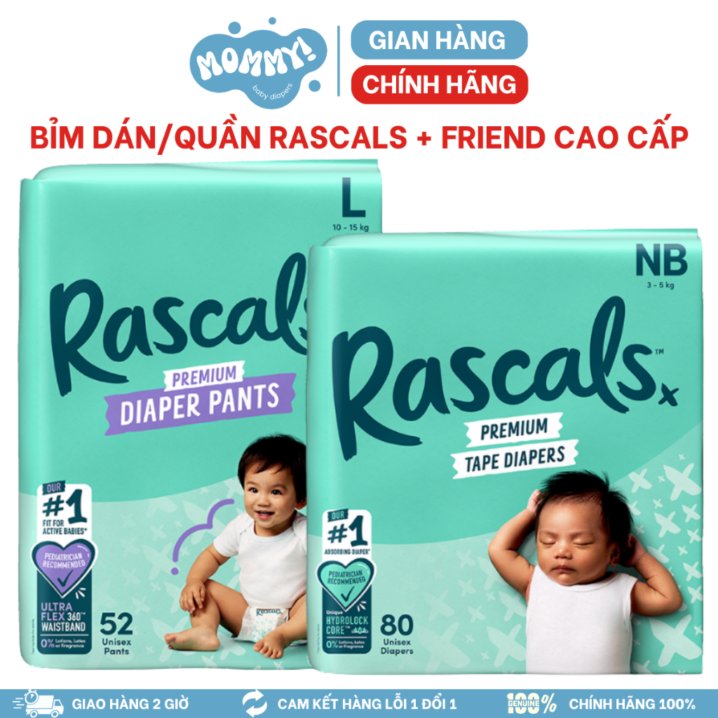 Rascal friend diapers, New Zealand premium rascal friend diapers ...