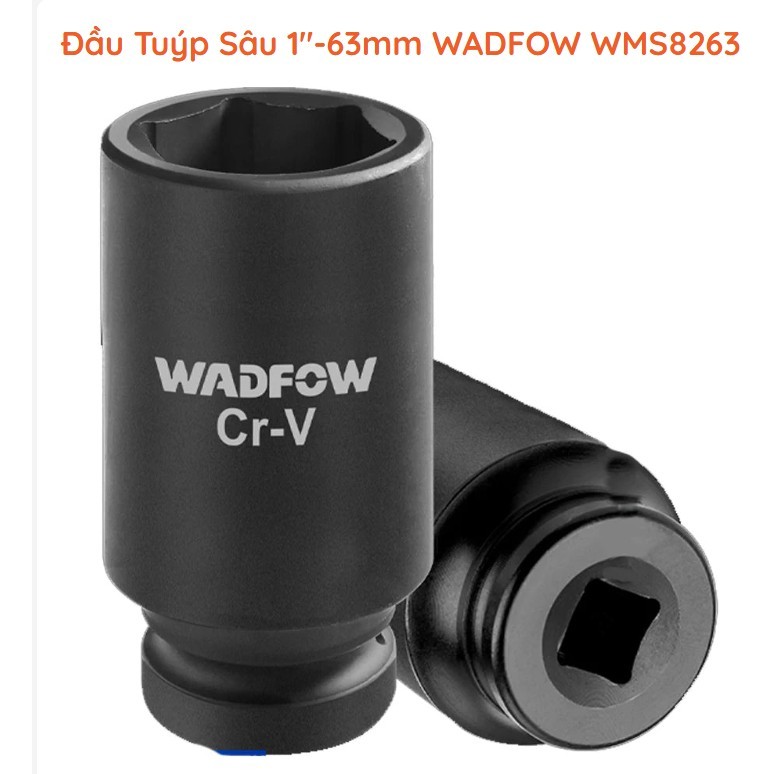WADFOW - WMS8263 - 1 inch Deep Socket -- 63mm | Shopee Singapore