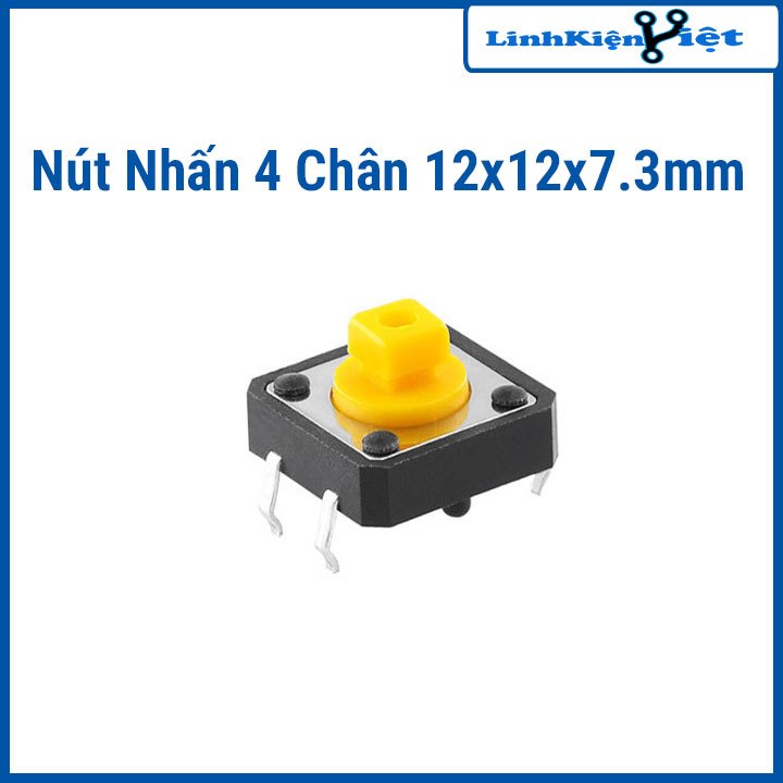 4-Pin Push Button 12x12x7.3mm | Shopee Singapore