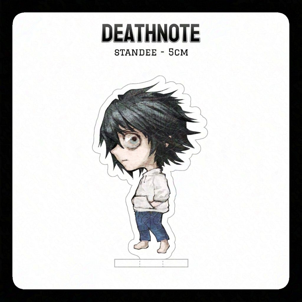 Deathnote ROUND BASE STANDEE - 5CM | Shopee Singapore