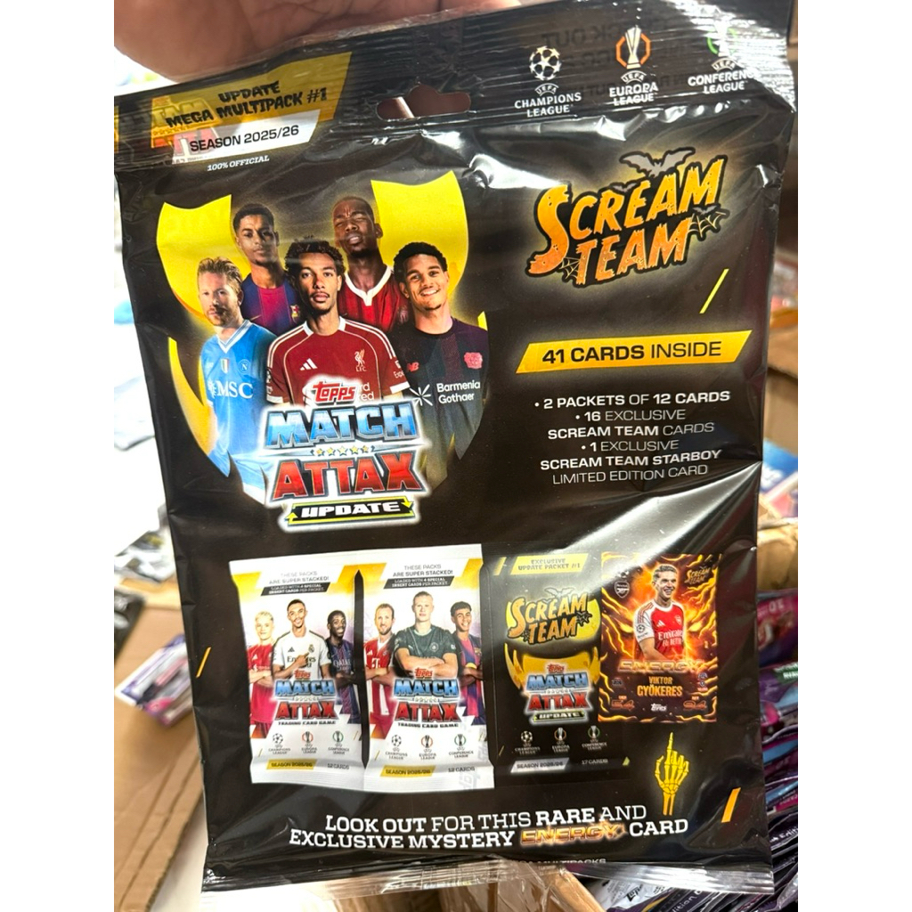 [Update Multipack 1 Bag of Match Attax Football Player Cards Update ...