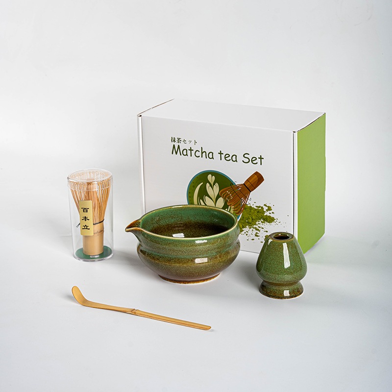 Japanese Matcha Tea Making Set (Includes Container as Pictured ...