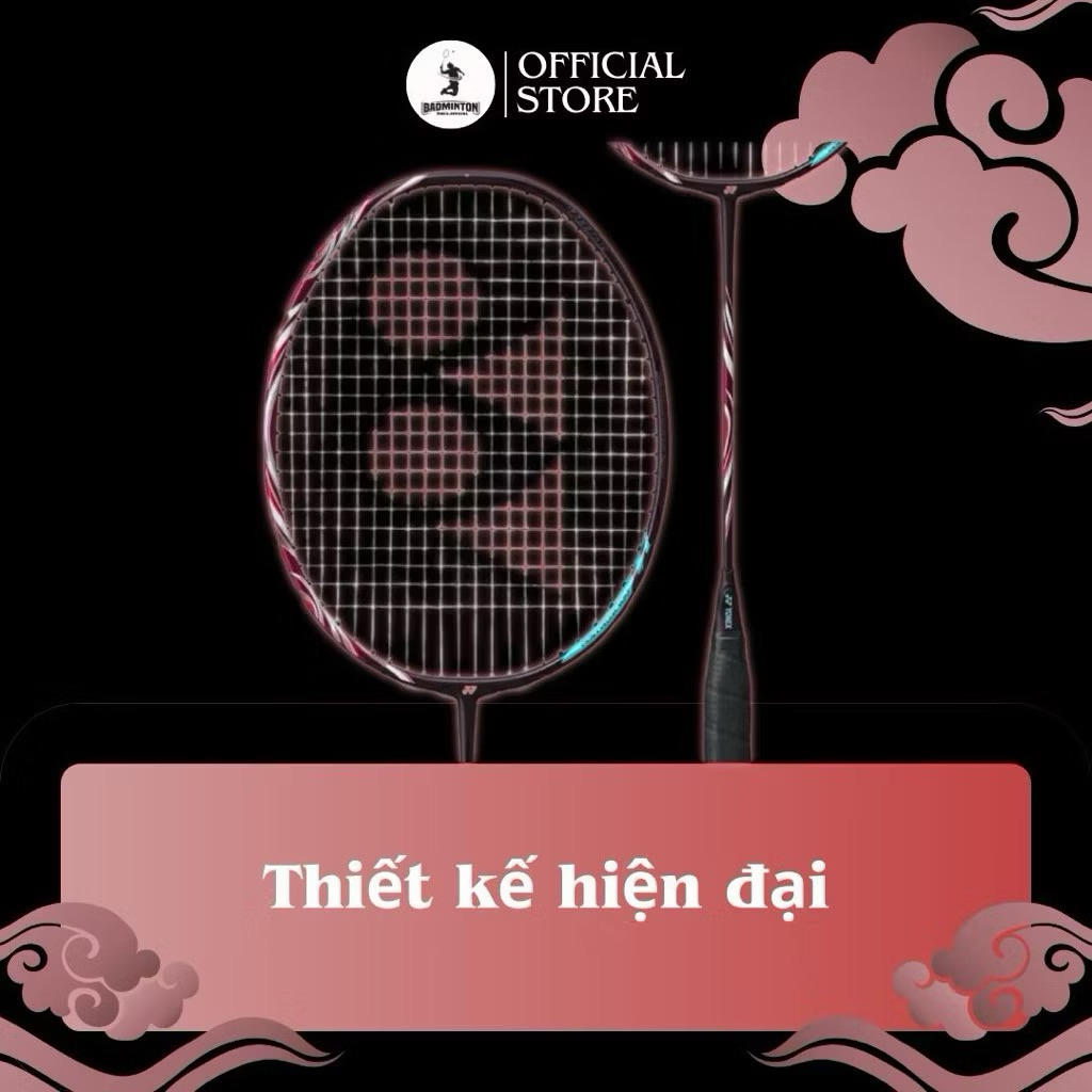 3U Astrox 100zz Kurenai (ms9) pre-tensioned badminton racket 10kg ...