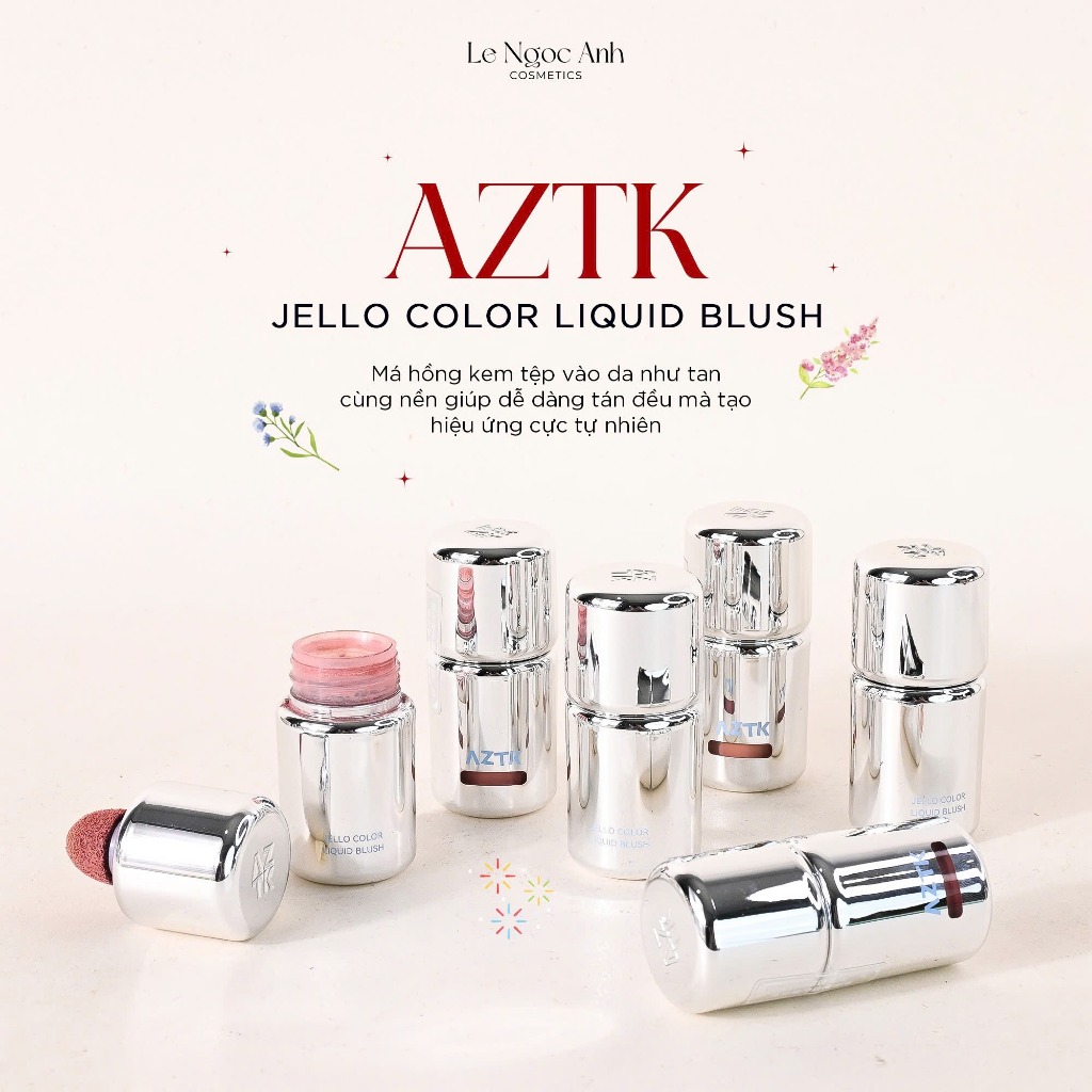 [Genuine] AZTK Jello Color Liquid Blush in all colors and tones ...