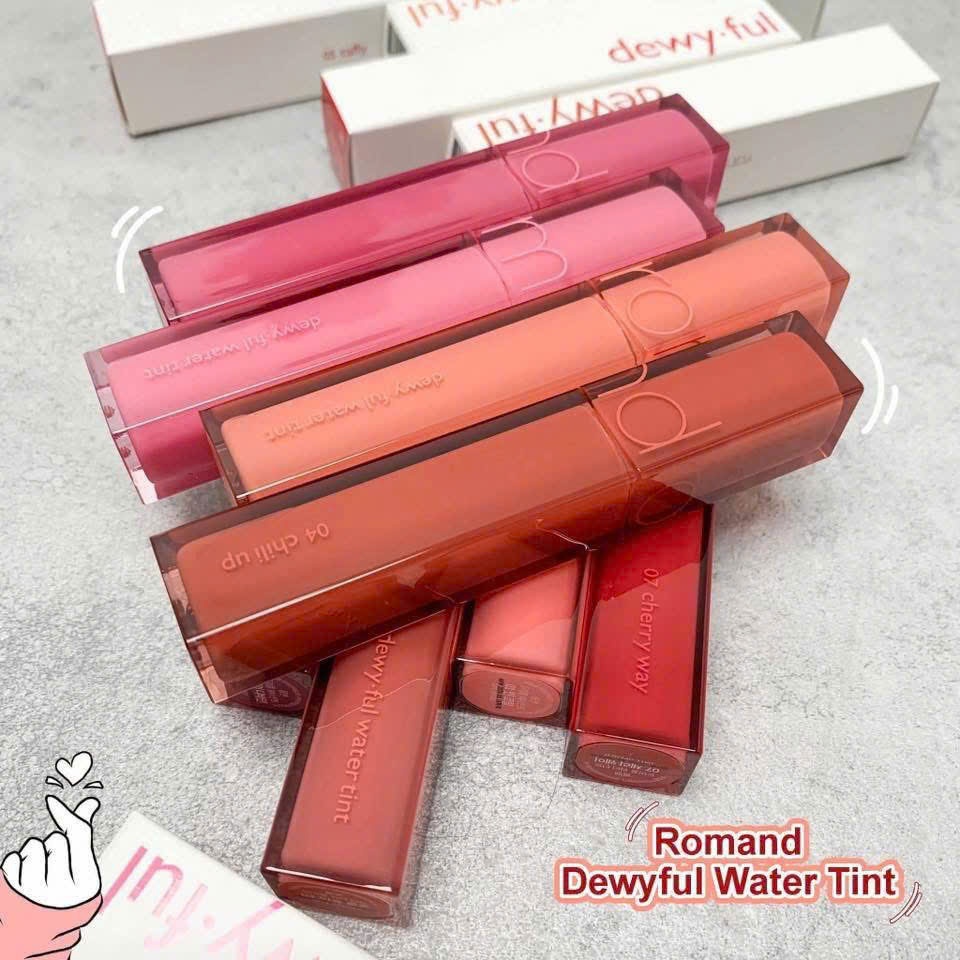Lipstick R0m@nd Tint Gloss Romand Dewy-ful Water Tint 5g | Shopee Singapore