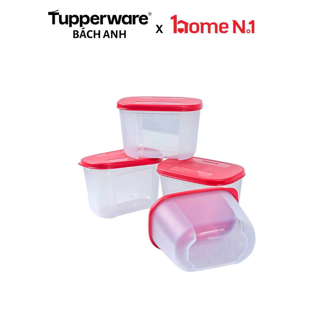 Tupperware Mini Freezermate 290ml Freezer Box Set 4 - lifetime ...