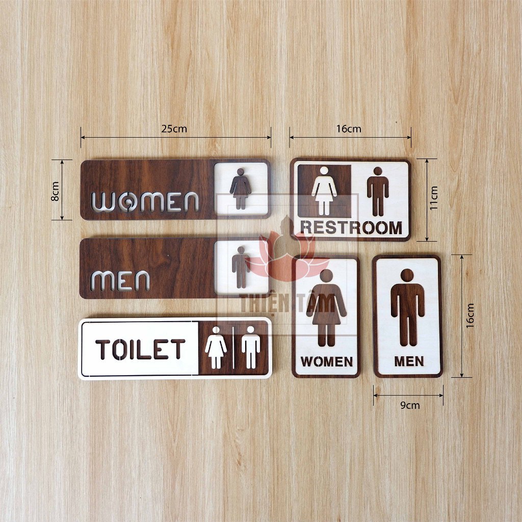 UNIQUE, EXCELLENT vintage style 3D Toilet, WC, Toilet Signboard made of ...