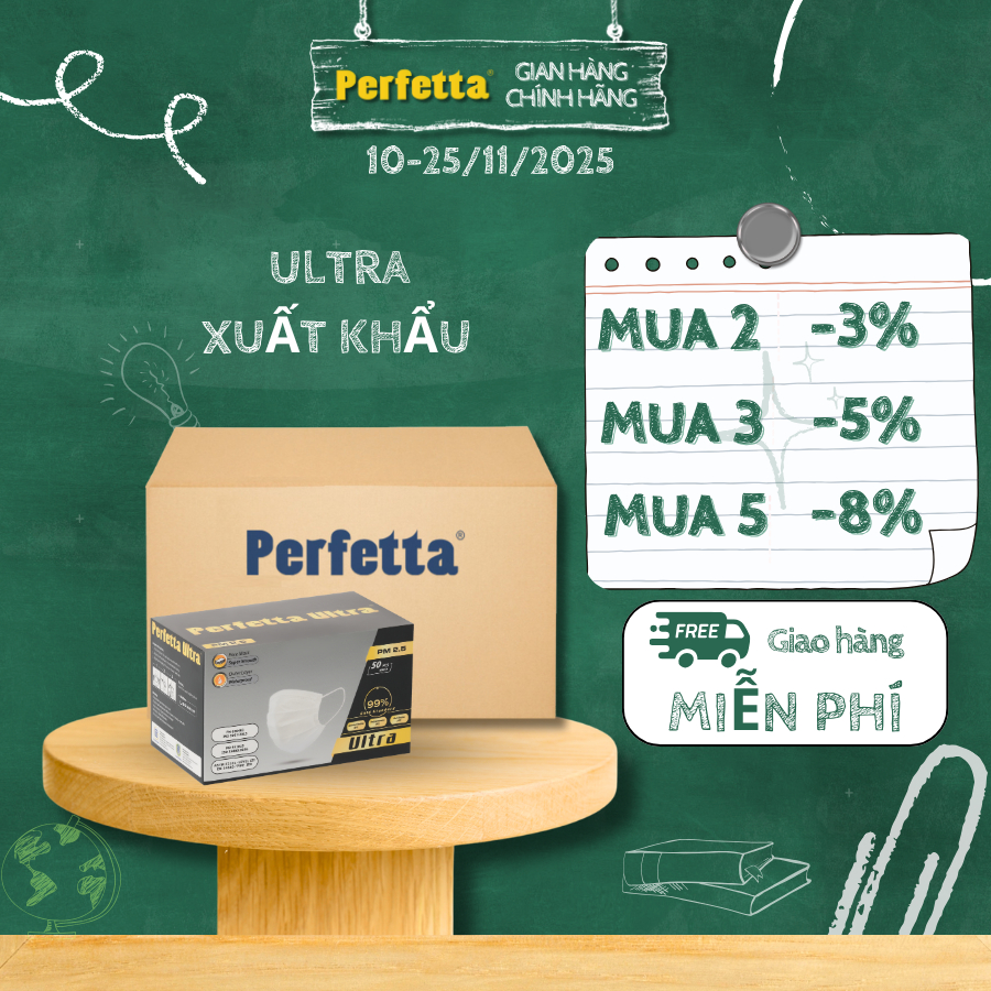 Box of 500 Perfetta Ultra Medical Masks Exported with 4 Layers to ...