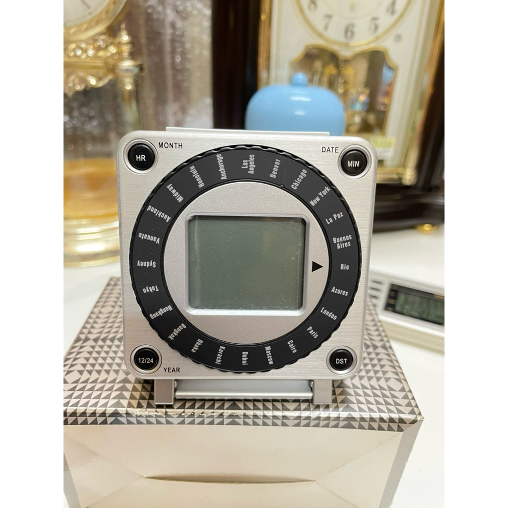 Japan digital alarm clock on display - Desktop, pocket digital alarm ...
