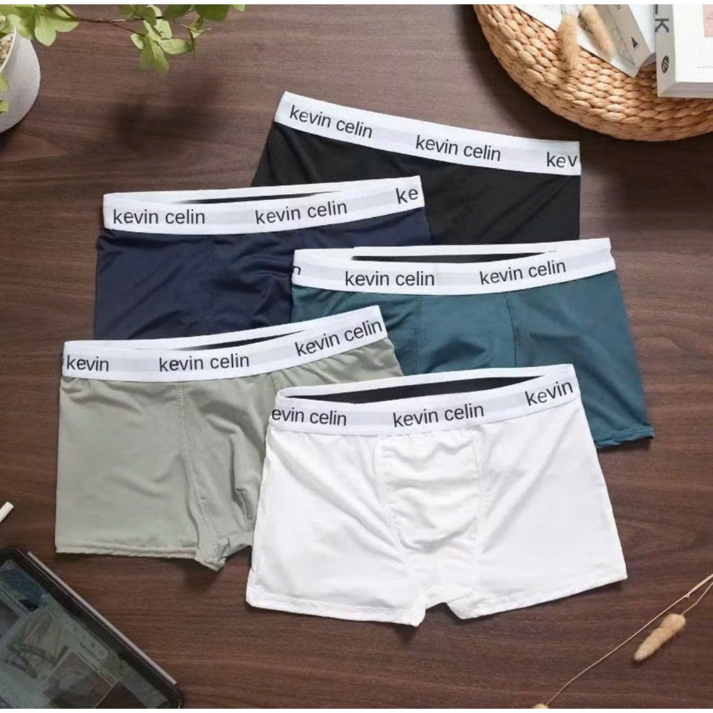 Box of 5 Men's Boxer Briefs, Men's Thong Underwear Made of 4-Way ...