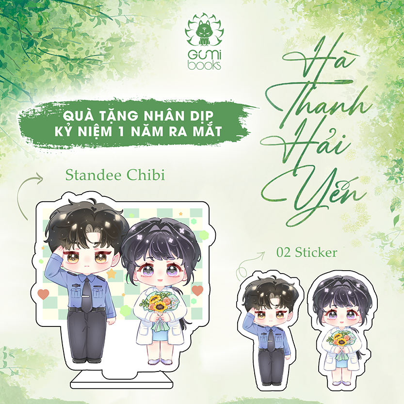Gift - Complete Set of Sticker + Standee Ha Thanh Hai Yen | Shopee ...