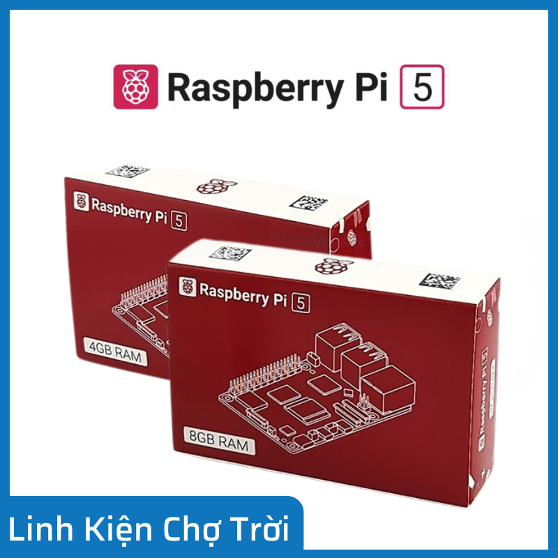 Raspberry Pi 5 – 4GB / 8GB RAM – Outstanding Performance, Supports ...