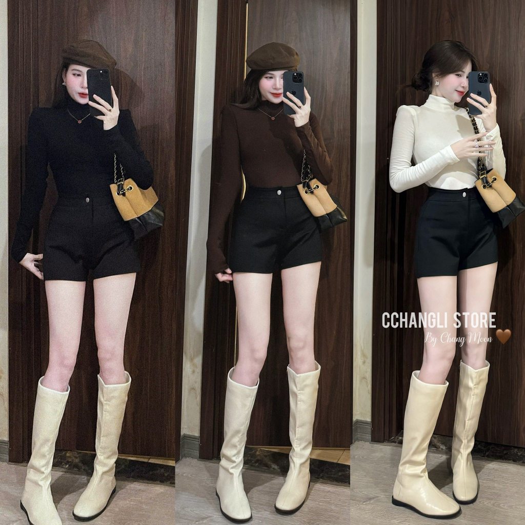 METWO.- Thermal plain sweater lined with fur, 3p high collar, body ...