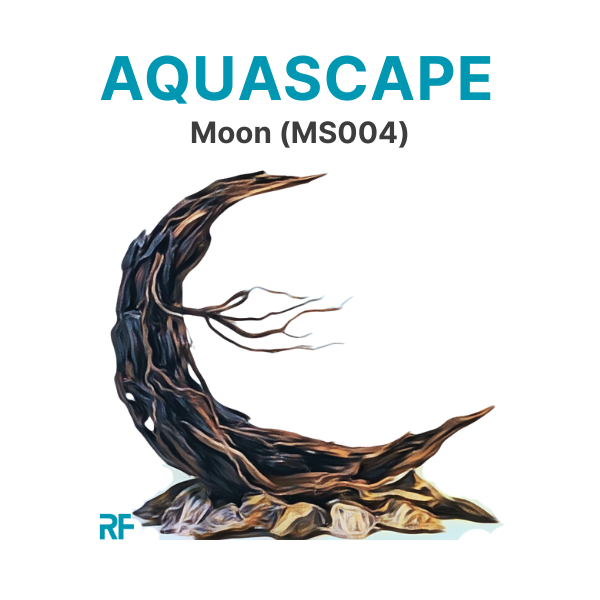 Moon Layout used to decorate fish tanks sized 30x20x20cm, cubic20 mini ...