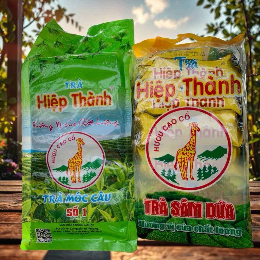 Combo of 2 Boxes of Hook Cau Tea and Pineapple Ginseng (Total 12 Packs× ...