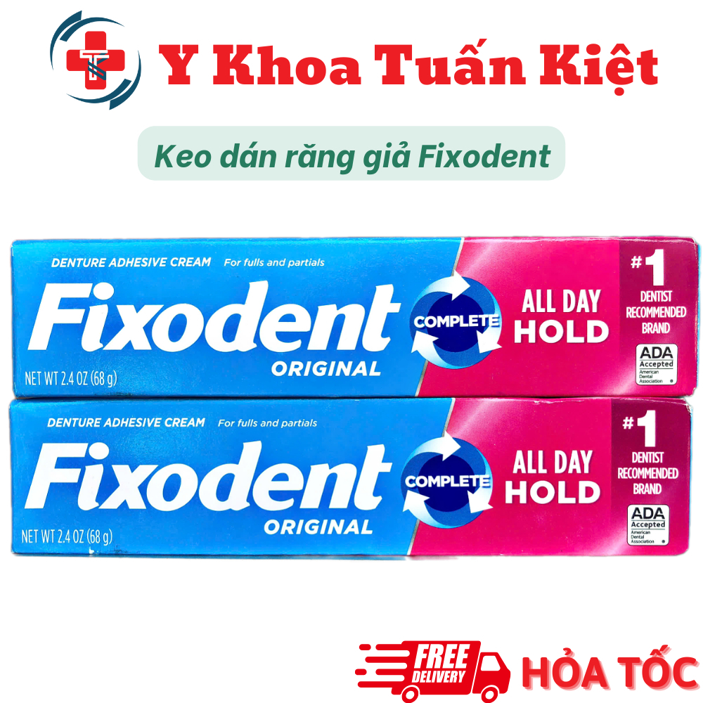Fixodent Original Denture Adhesive 68g | Shopee Singapore