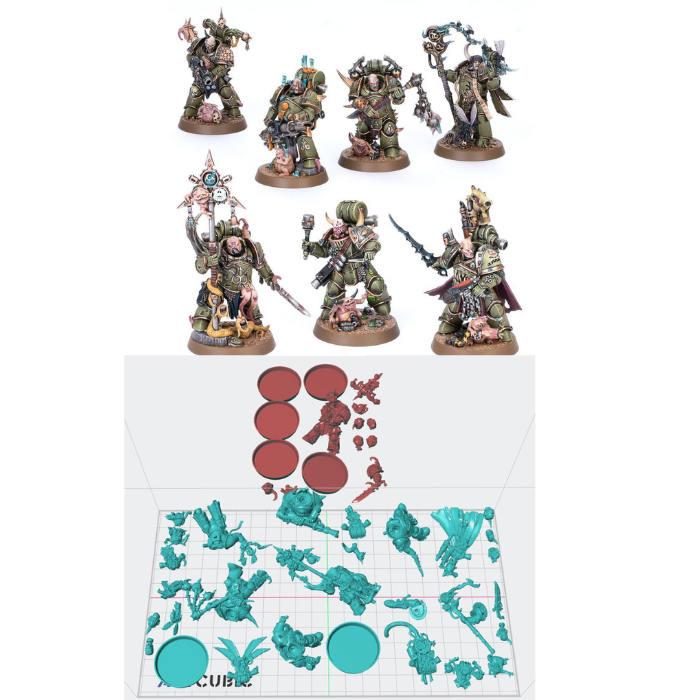 Resin WH KILL TEAM 3D Printed Model LUNG YOU | Shopee Singapore