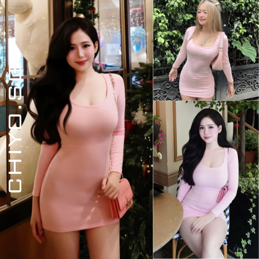 princess polly baby blue dress Check out korean plain white dress for women plus size beige dress formal  for graduation sexy bodycon dress XS for 199