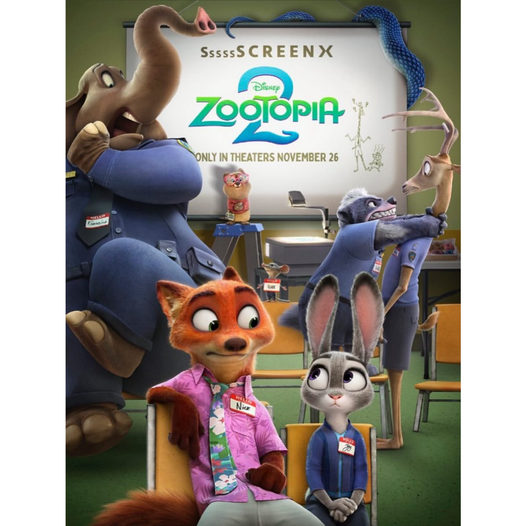 P105) ZOOTOPIA cartoon Poster - Latest skystorming 2 - ZOOTOPIA 2