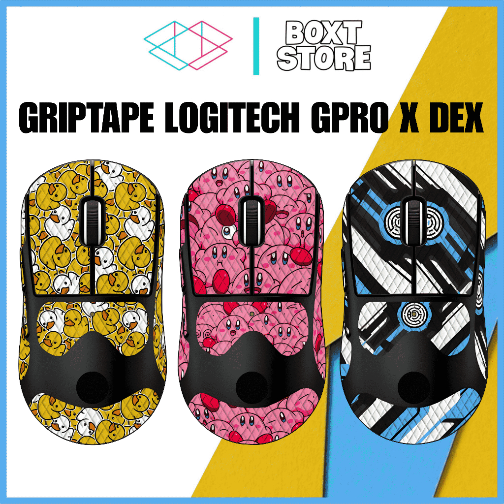 Logitech GPro X Superlight 2 DEX Mouse Grip Tape 3M - Skin Griptape ...