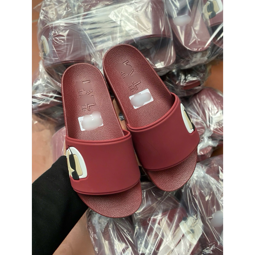High-quality traditional men's slippers made of rubber with eye ...