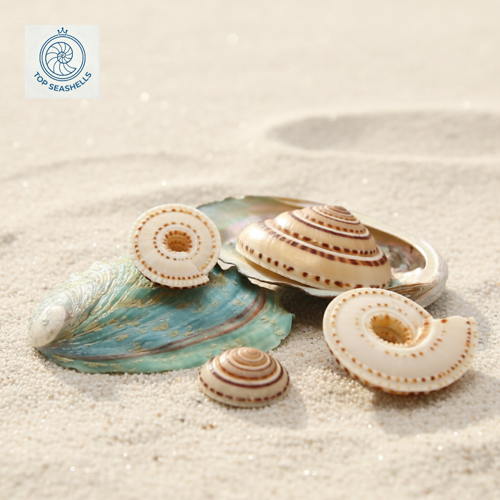 Sun snail shells - Decorative snail shells of many sizes - Beautiful ...
