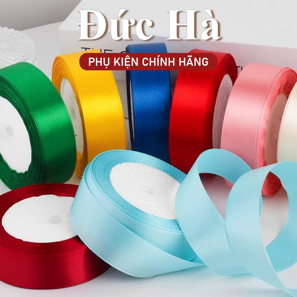 COMBO of 20 Rolls of 2cm Gift Wrapping Silk Ribbon, 22M Roll, Making ...